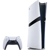 Sony Interactive Entertainment PlayStation 5 Pro, PlayStation 5 Pro, Sort, Hvid, GDDR6, AMD, AMD Radeon, 120 Hz