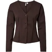 Pieces Cardigan 'PCGunhild' mørkebrun