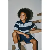 Hummel Loose Striped Bee Kortærmet Polo