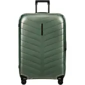 Samsonite Attrix - Kuffert med 4 hjul | grøn | 50x75x28 cm
