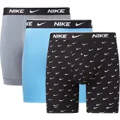 Nike Underwear Boksershorts lyseblå / grå / sort