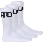 HUGO Sokker 'ICONIC' sort / hvid