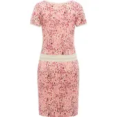 Ragwear Sommerkjole 'Baomi Zoo Youmodo' beige / pink / mørk pink