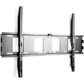 Techly LED 200 - Bøjle - Tynd - for LCD TV - fikseret - højkvalitets koldrullet stål - sort - skærmstørrelse: 55-100 - vægmonterbar