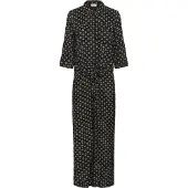 Kaffe Jumpsuit 'Rutie' camel / kit / sort