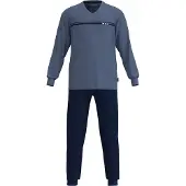 Tom Tailor Pyjamas lang safir / mørkeblå