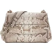 GUESS Guesstil kvinder. HWKG9933780 Melinda Mini beige håndtaske (OSFA), Casual, Dyreprint, Polyuretan