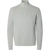 Selected Pullover 'Dane' lysegrå