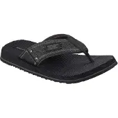 SKECHERS Klipklappere 'QUILL' sort / sort-meleret