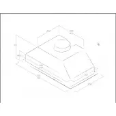 Elica ERA C WH/A/72 Hood