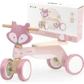 Polar B Toys 44240 PolarB træ skubbevogn - Ræv