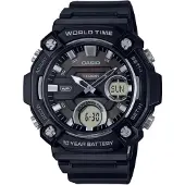 Casio Aeq-120w-1a 53.3mm 10atm Quartz Analogue/digital Ur