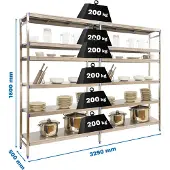 Simoninox Initial 6ss Metalhylde 1600x3290x500 Mm