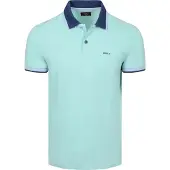 NZA Polo Foxton Piqué Pale Leaf Grøn Lyseblå måle