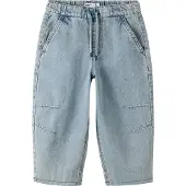 Name it Jeans - NmmBen - Barrel - Light Blue Denim - - 2 år (92) - Jeans