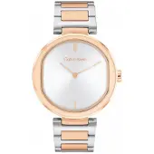 Calvin Klein CK Dameur 1685213 Timeless Sølvfarvet/Rosaguldtonet