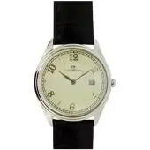 Lorenz Herreur 026981BB-N Classic Hvid/Læder Ø42 mm