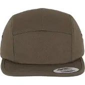Flexfit Hætte 'CLASSIC JOCKEY' grå / oliven / sort