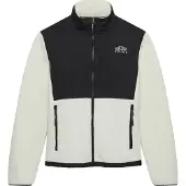 Superdry Superdrytil mænd. M5012335A Fleecejakke sort (XL), Casual, Lange ærmer, Genanvendt polister