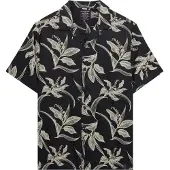 Superdry Superdrytil mænd. M4011128A Hawaii-skjorte marineblå (XL), Casual, Modal, Korte ærmer