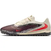 Nike Phantom 6 Academy Low Cut TF United - Bordeaux/Rød/Grå - Turf (TF), størrelse 42
