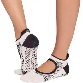 Toesox Full Toe Bellarina Tec Pilates Grip Sokker