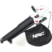 Nac VBE300A-AS-WS-CH Elektrisk løvblæser 3000 W 270 km/h Sort, Hvid