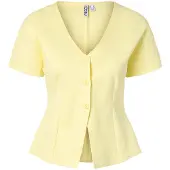Pieces Pcgunhild Fitted Top Med Korte Ærmer