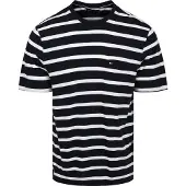 Tommy Hilfiger Ess Stripe Pocket T-shirt Med Korte ærmer