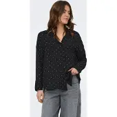 ONLY Bluse 'ONLOregon' sort / hvid