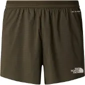 The North Face - Trail running tøj - M Sunriser Short 5" New Taupe Green til Unisex - Størrelse L - Grøn