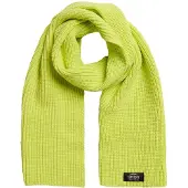 Superdry Superdrytil kvinder. W9310067A Klassisk grønt strikket tørklæde (OSFA), Casual, Akryl