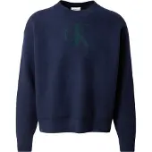 Calvin Klein Jeans Pullover mørkeblå / mørkegrøn