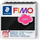 Staedtler FIMO modeller soft 57g. Sort