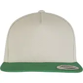 Flexfit Hætte 'Classic' lysebeige / grøn