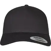 Flexfit Hætte '5-Panel Retro Trucker' greige / sort
