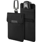 Spigen Faraday Cage Pung Nøglefri RFID Signal Blocker - Sort