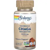 Solaray Chaga Fermented 1000mg Immunity Kapsler 60 Enheder