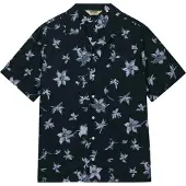 Superdry Superdrytil mænd. M4011137A Skjorte Cabana Print navy (XL), Casual, Bomuld, Korte ærmer, Blå