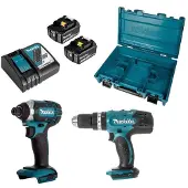 Makita elværktøjssæt 6 dele (DLX2142S)