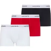 Lacoste Boksershorts mørkeblå / brandrød / hvid