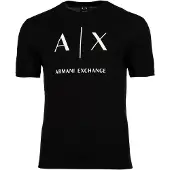 Armani Exchange Bluser & t-shirts sort / hvid
