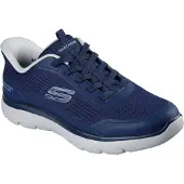 SKECHERS Sneaker low 'SUMMITS - LEYTER' navy / røgblå