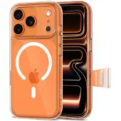 TechProtection Magpeak Magsafe CC-etui til iPhone 17 Pro - Klar