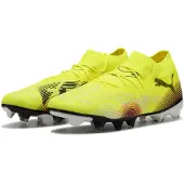Puma FUTURE 8 MATCH FG/AG Football Boots Unisex, Shoes, Yellow Alert/Black/Sun Struck, 44.5