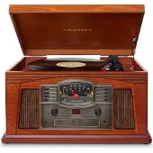 Crosley Musician 8-in-1 Turntable CD Player and Cassette