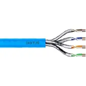 Digitus - Bulkkabel - 100 m - foldet uskærmet snoet par (F/UTP) - CAT 6a - lyseblå