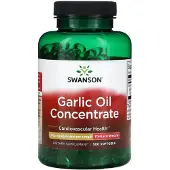 Swanson Health , Garlic Oil Koncentrat, 1.500 mg, 500 Softgels