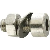 Fix Nippel M5 X 16 Mm Indvendig Sekskantsskrue 100 Enheder