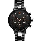 MVMT Dameur FC01-BL Nova Sort/Stål Ø38 mm